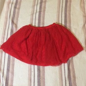 Girls Heart Skirt